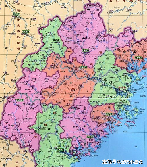 福建九市,与明朝八府一直隶州是何对应,哪里原来是你家乡?