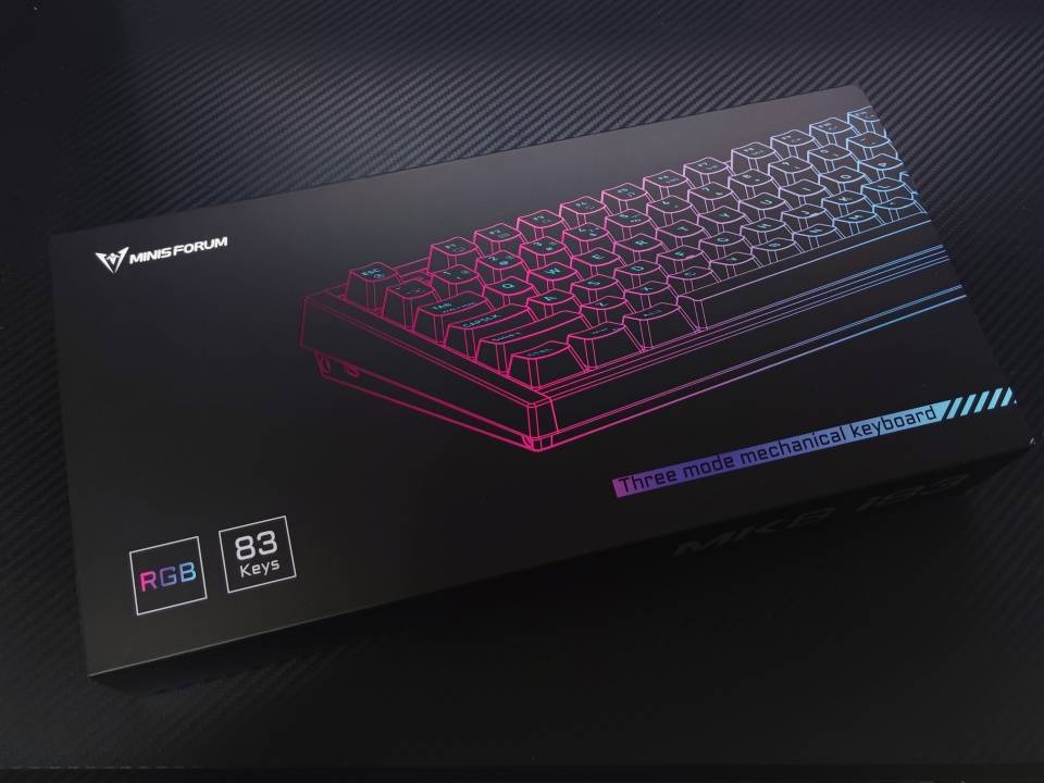铭凡首款机械键盘MKB i83实测：金属质感，三模无线，499元引爆市场！