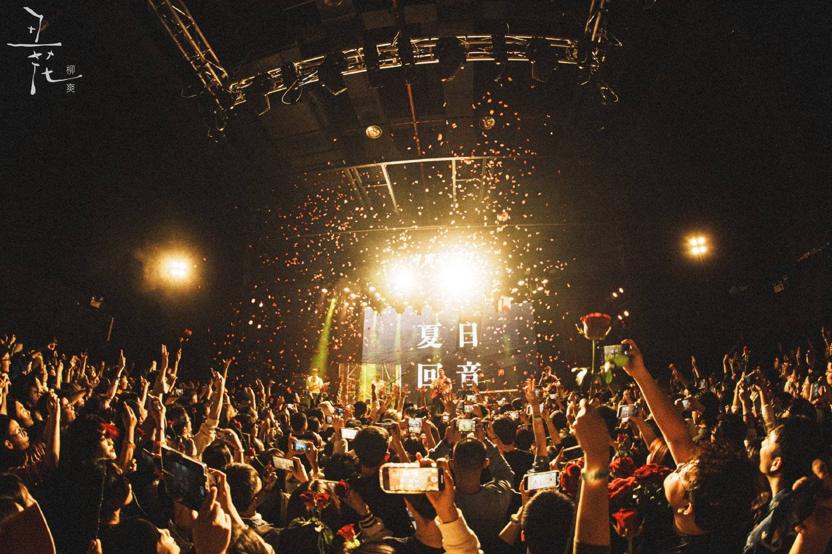 柳爽与乐队演出现场柳爽与乐队:往前走不会停下来是否以音乐谋生?