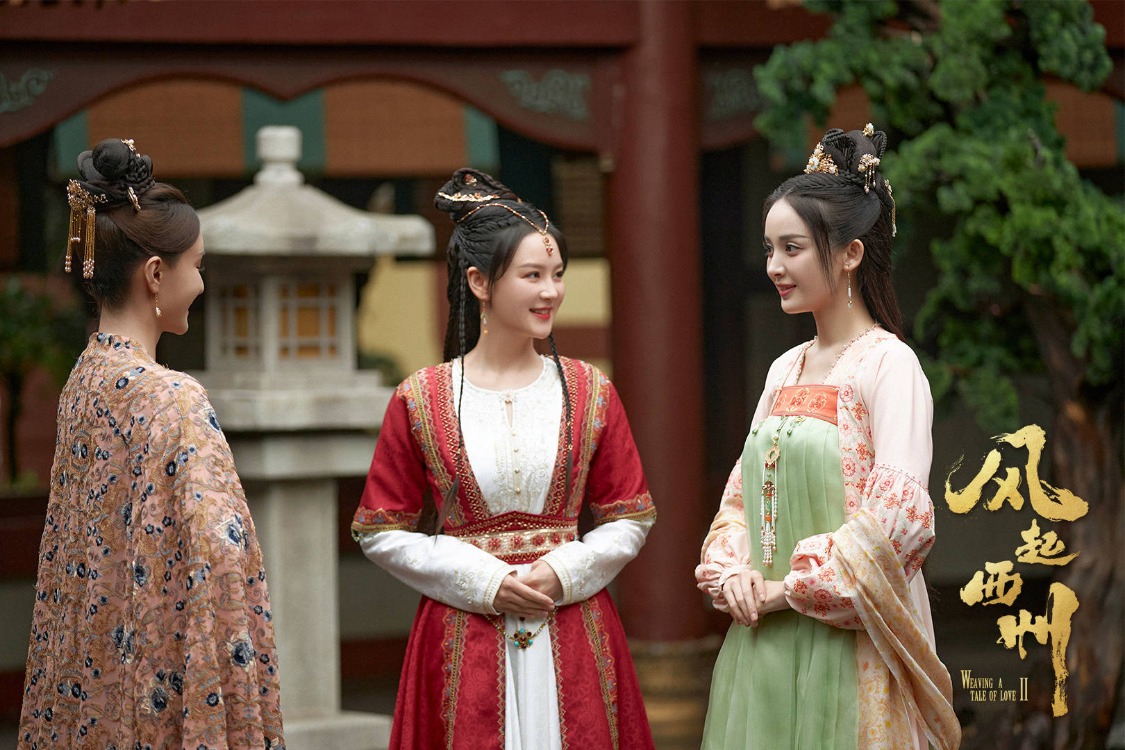 《风起霓裳》他保护她,《风起西州》她守护他,双向救赎_琉璃_因为