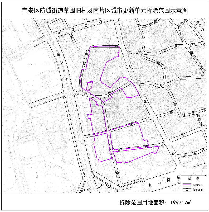 福田京蓉混凝土廠項目計劃調整公示_單元_深圳市_規劃