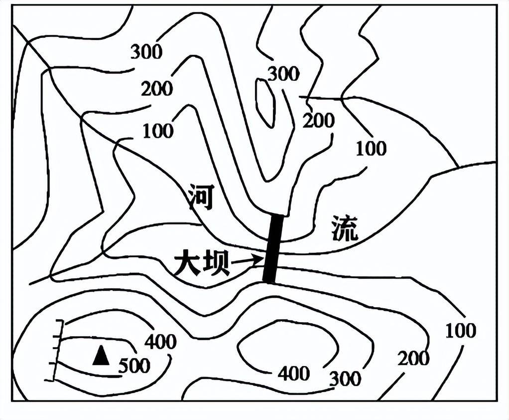地形图基本知识 基本的水利知识_等高线_坡度_地势