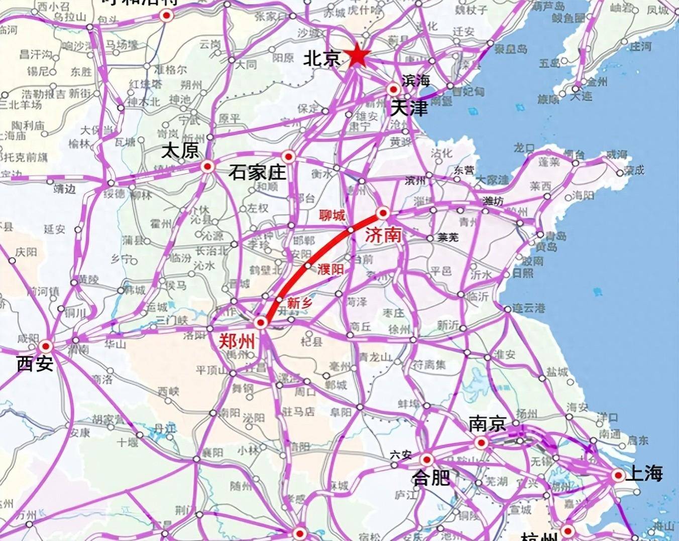 济济高铁最新线路图图片