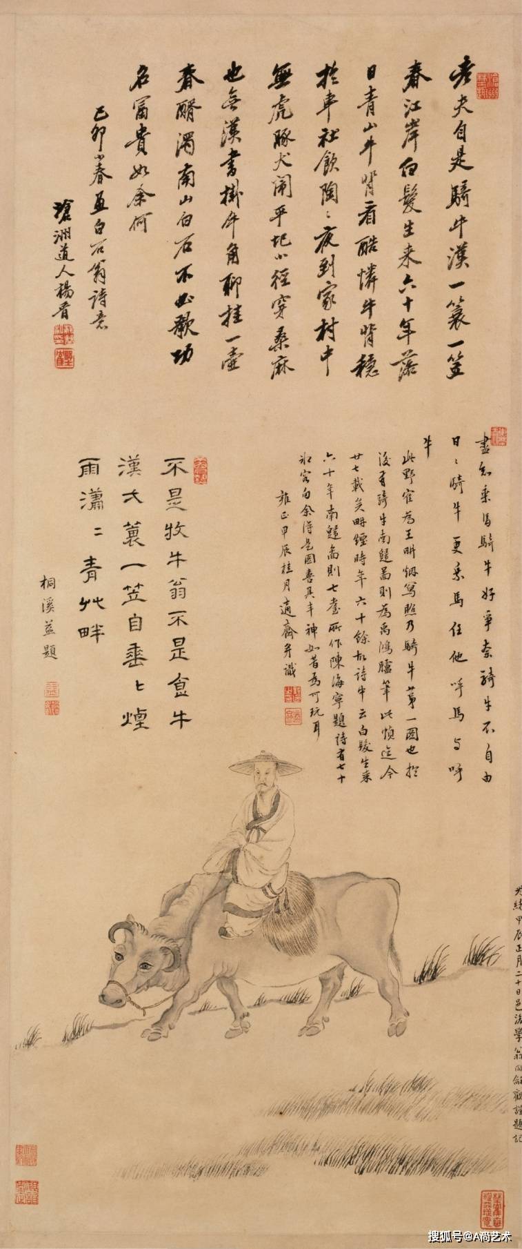 历代名画//杨晋绘画作品_搜狐网