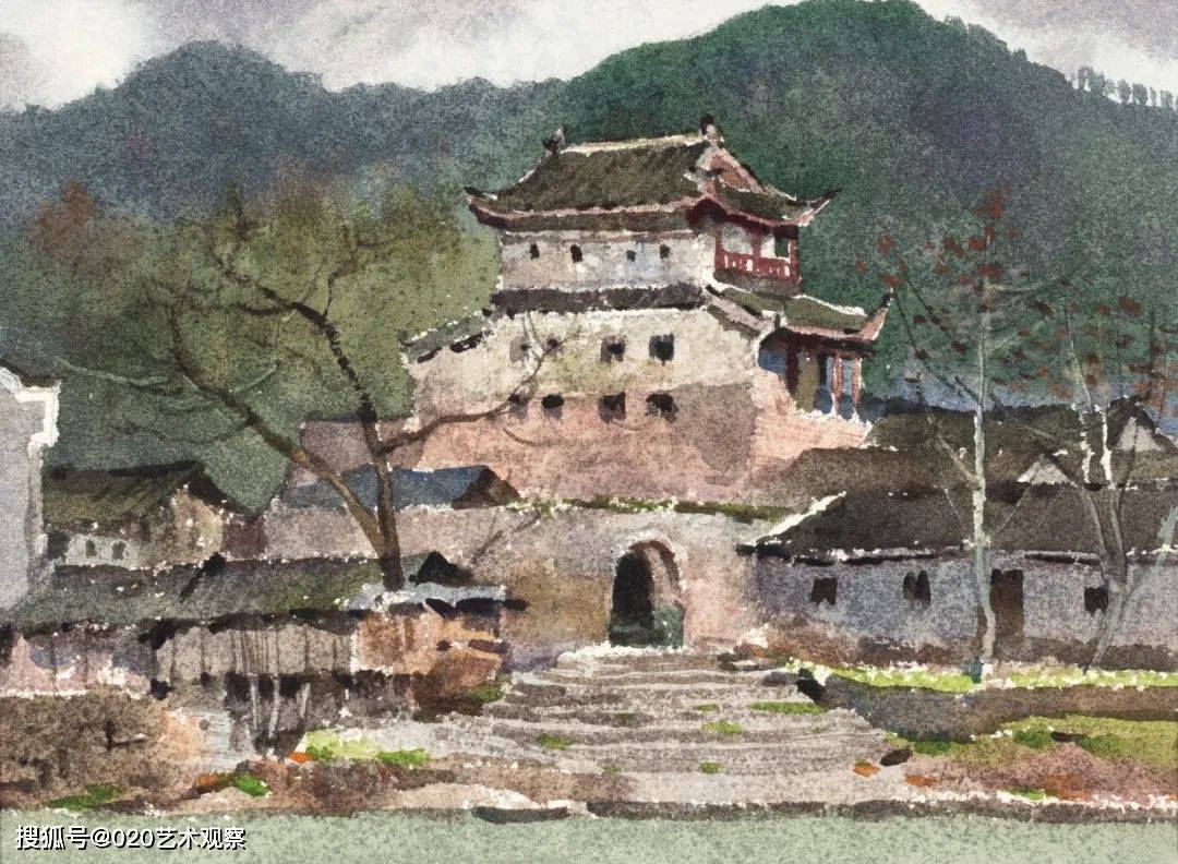 黄铁山:水彩,我的不解之缘_cm_展览_湖南省