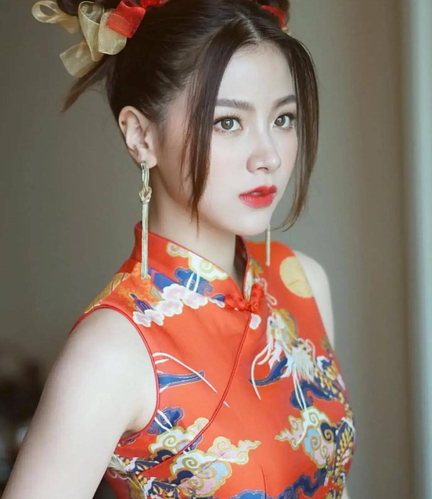 泰国性感女神,吕爱惠,真是绝色美女