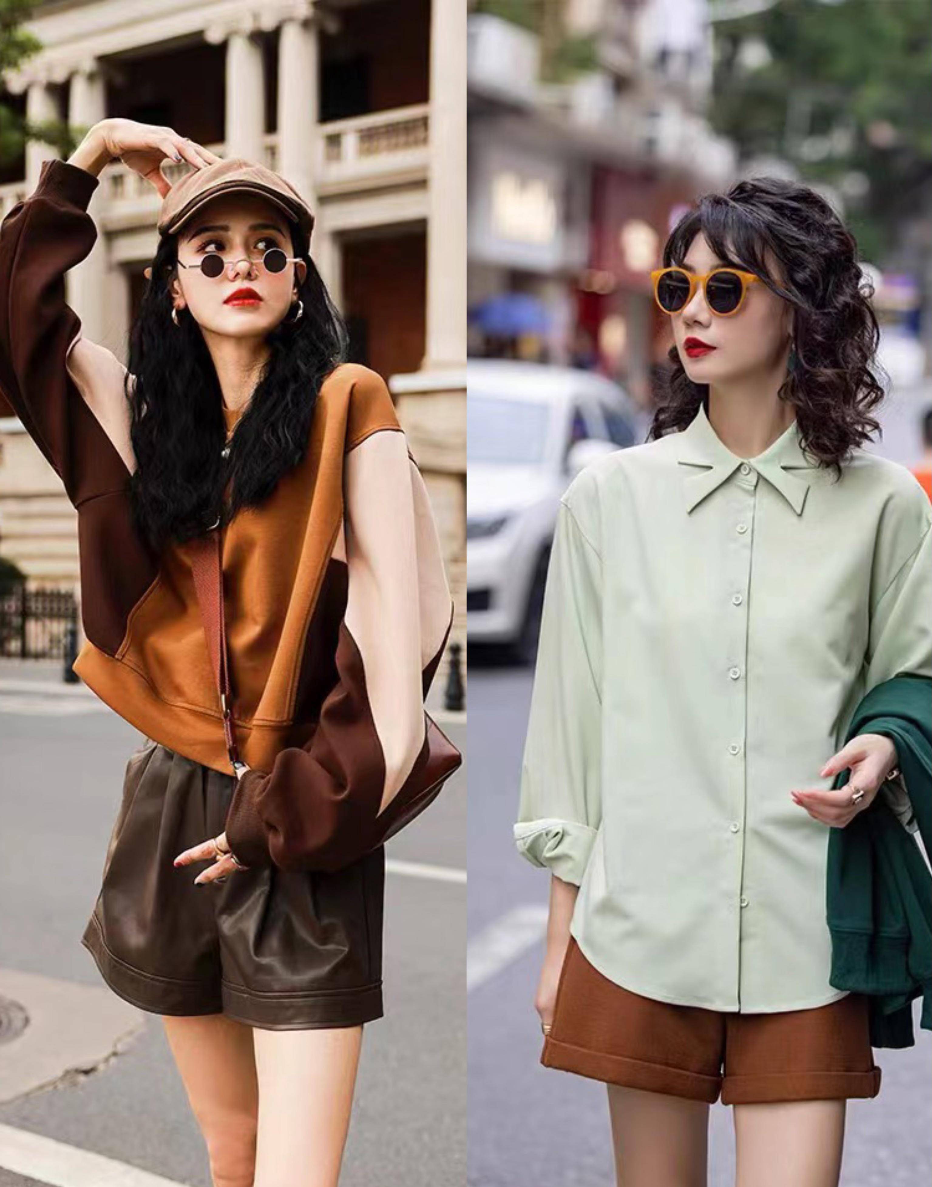 今年秋天,当复古的港风遇上美拉德,一定会很惊艳!_棕色_衣服_风格
