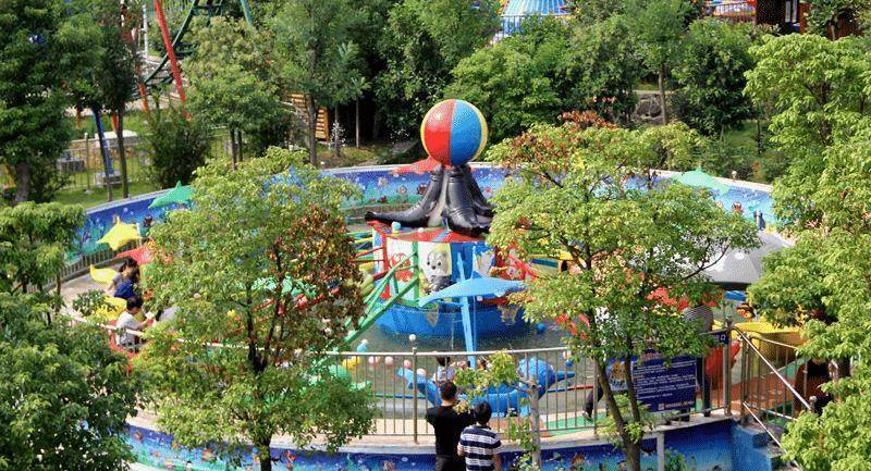 合肥欢乐岛是合肥市现存最大的游乐场,同时也是安徽省内最大的儿童