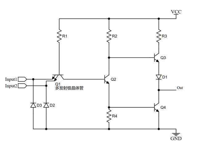 「電路知識」深入講解ttl門電路_輸出_邏輯_晶體管