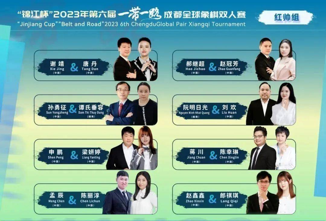 世界象棋大战唐丹归来,赵鑫鑫志向第四冠,全球双人赛来袭