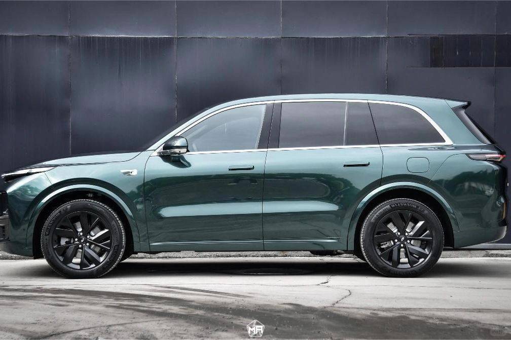 理想l8矩阵改色膜理想的绿,茫茫林海,碧波荡漾_搜狐汽车_搜狐网