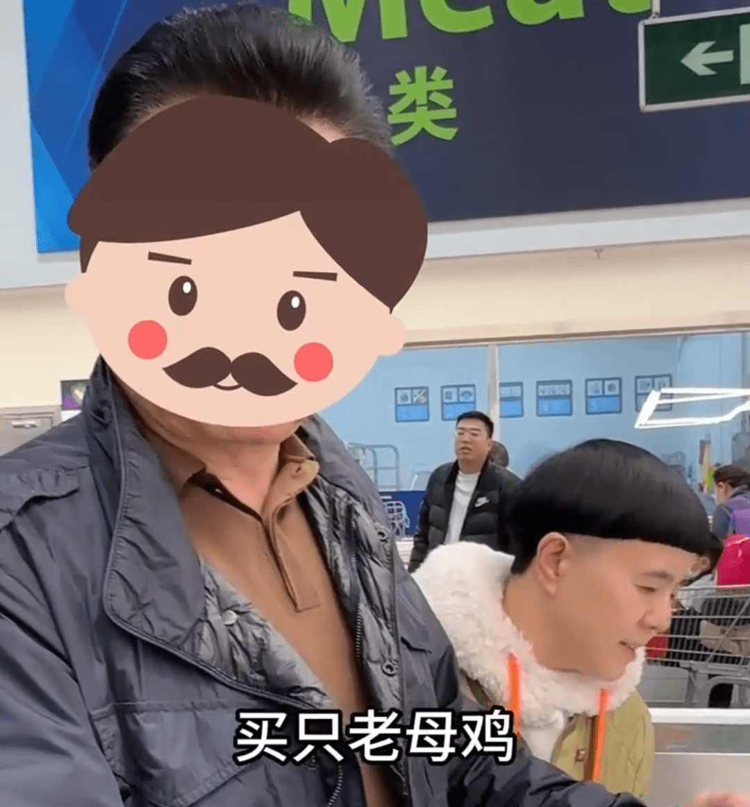 王宁买鸡肉给怀孕女儿炖汤,金龟子吃醋_家庭_发型_网友