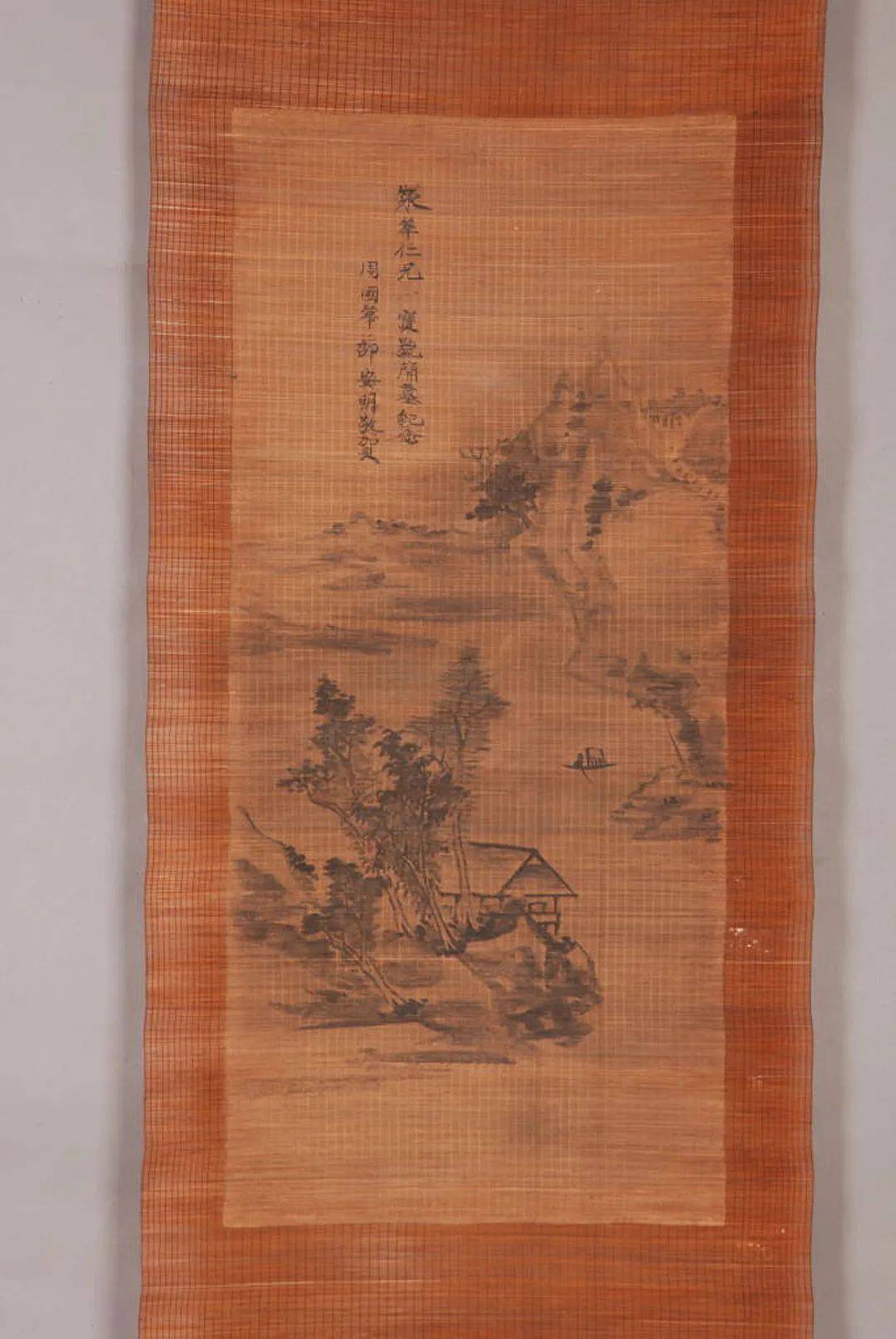 广安文物故事| 别具趣味的民国竹丝画帘_竹帘画_民间_工艺