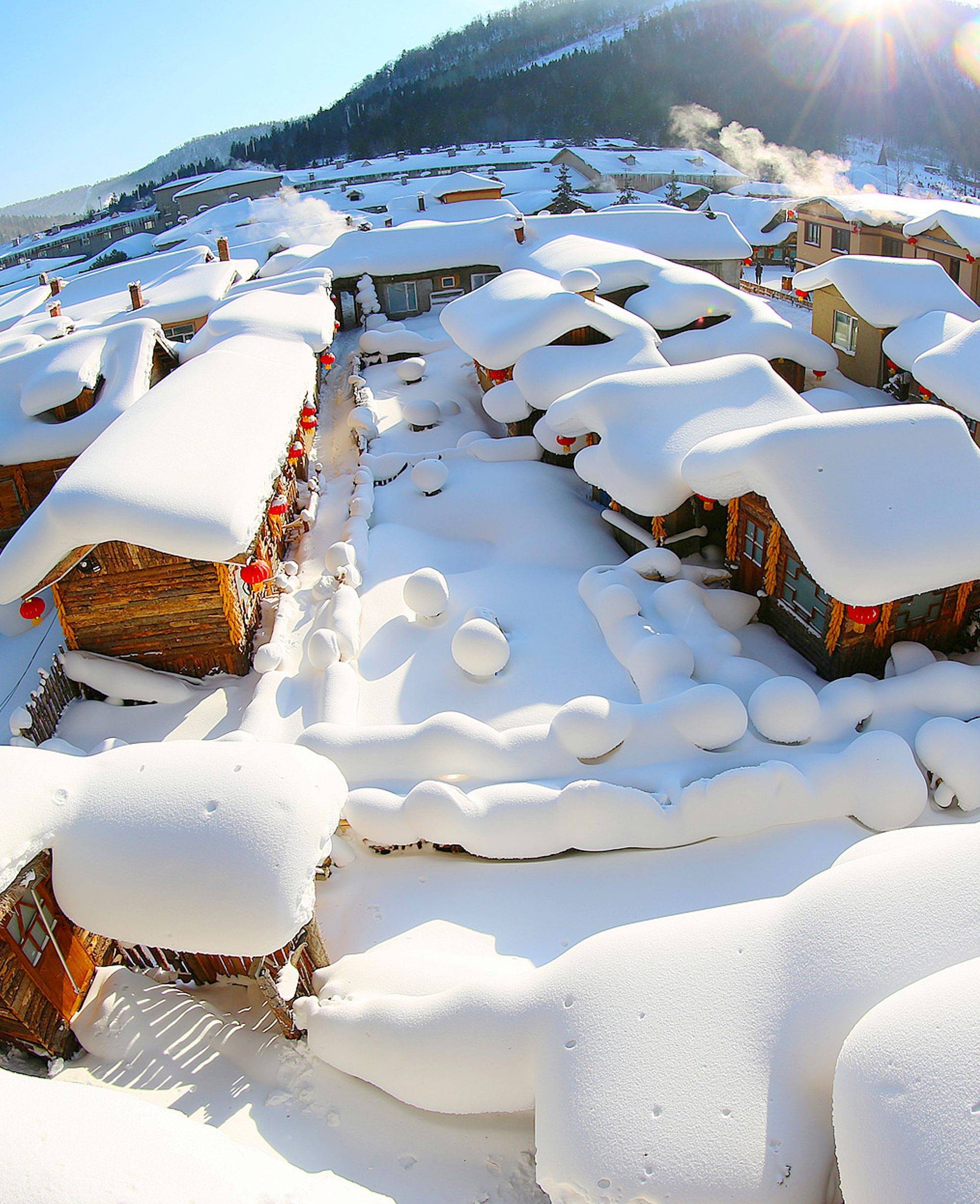 牡丹江中国雪乡旅游攻略,这里有奇特的雪色,一到冬天美成了画