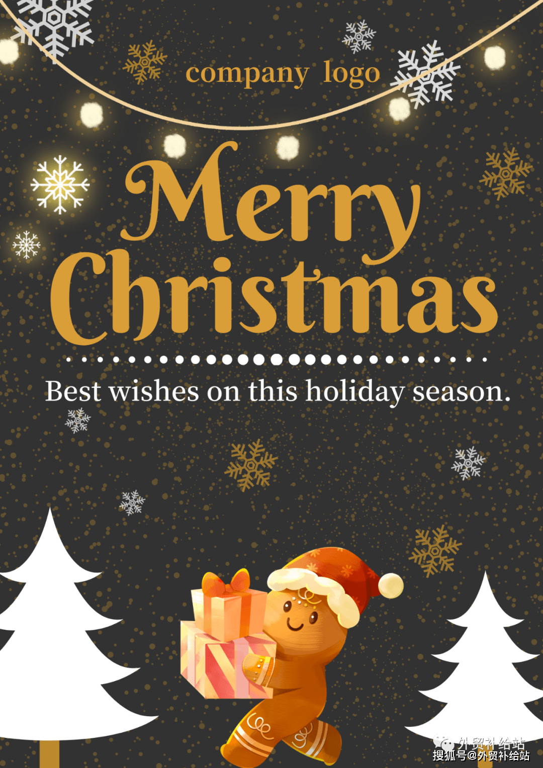 圣诞节英文祝福分享| 精美图片贺卡送给你_开发_外贸_邮件