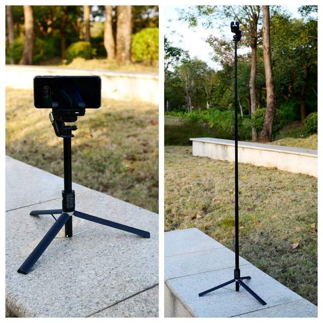 带稳定器的防抖自拍杆,支持AI人脸追踪:奥川M2 PRO体验