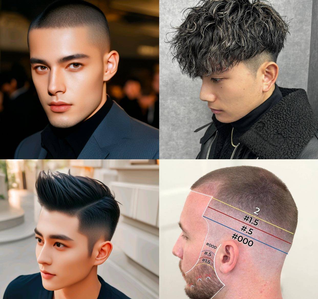 最受欢迎的的爆款男发来了,简单时尚还有层次感,剪完大不一样_发型