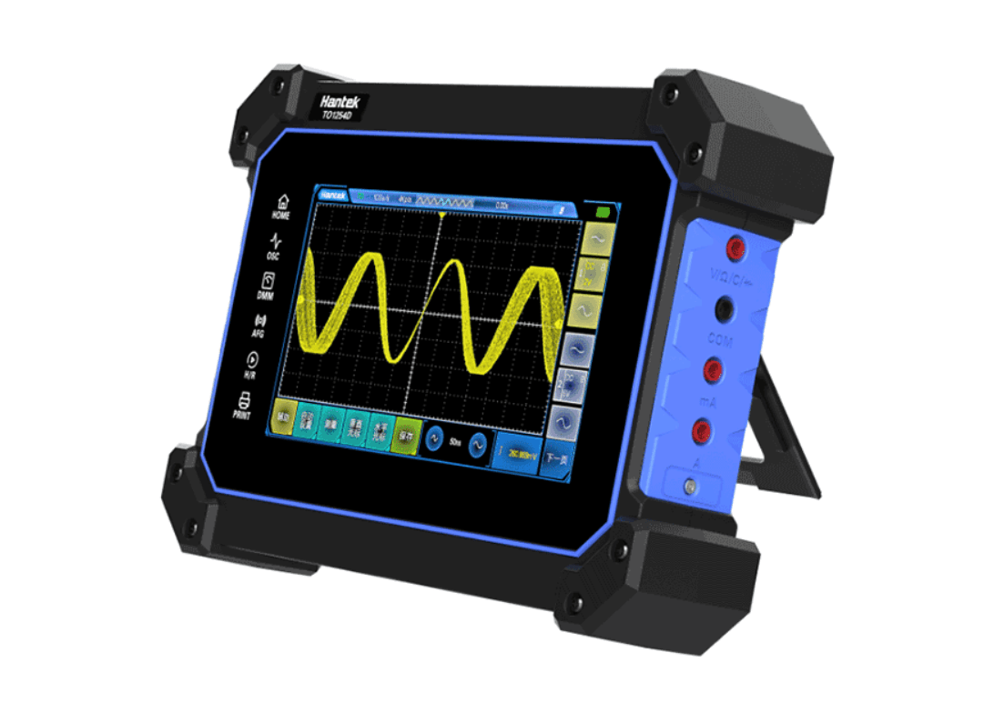 hantek汉泰克usb-c快充全触控便携式示波器,集多种功能于一体