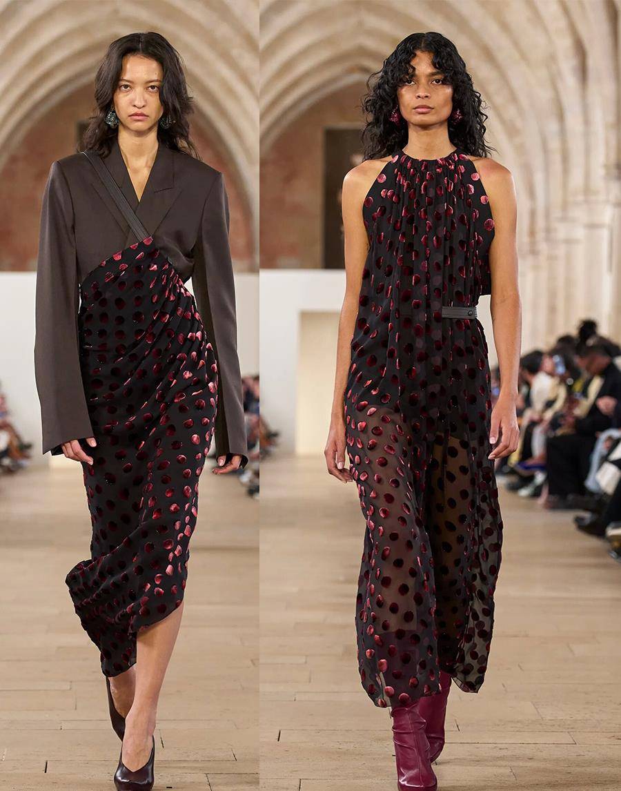 lanvin 2023秋冬流行,简约大衣,纹理时尚,对比层次_衣服_气质_质感