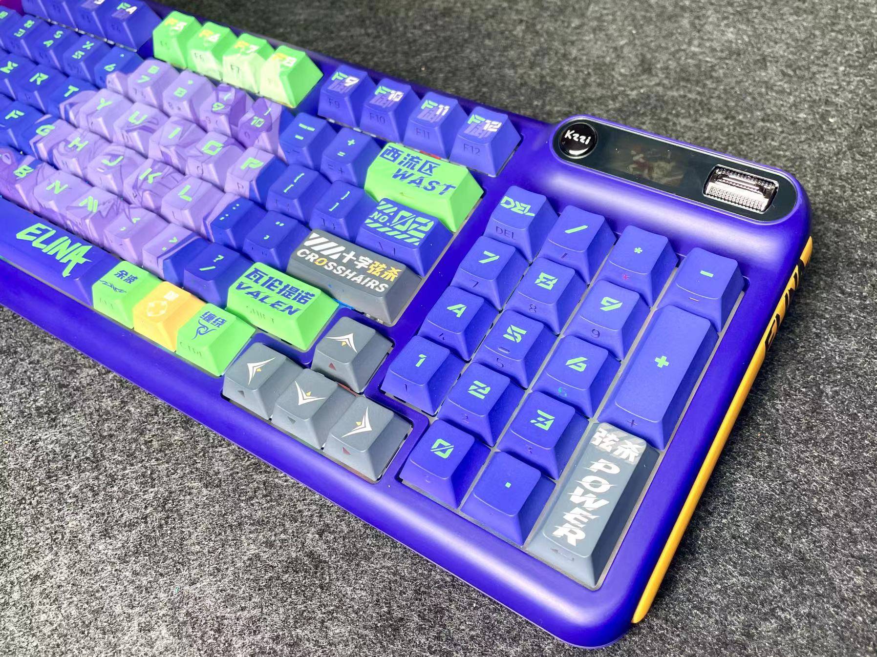 469就能拿到定制版的无线机械键盘,珂芝(KZZI)Z98 IP定制款,送礼物必选