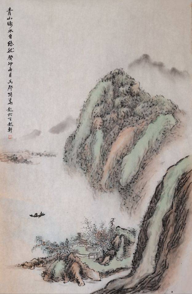 龙跃山河展宏图 翰墨飘香颂新年——特邀艺术名家杨建华_作品_中国