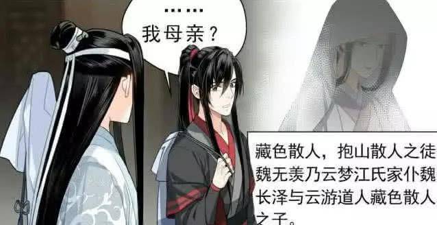 首先要说的就是《魔道祖师》主角魏无羡的父母魏长泽和藏色散人了