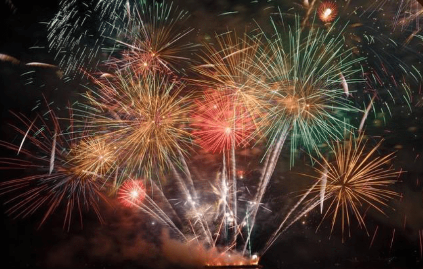 全球最高燃!香港最强跨年烟花秀,12分钟惊艳众人!_演出_音乐会_传奇