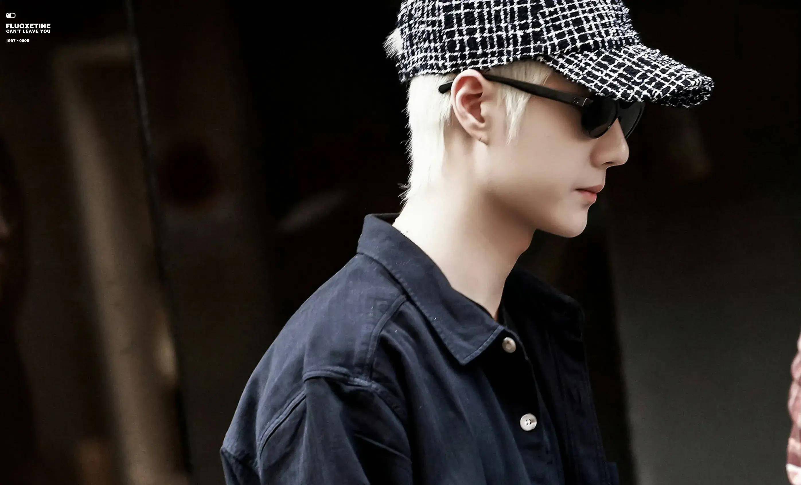 王一博在路透的白金发街拍,梦回白牡丹,看来这次要惊艳全巴黎_化妆