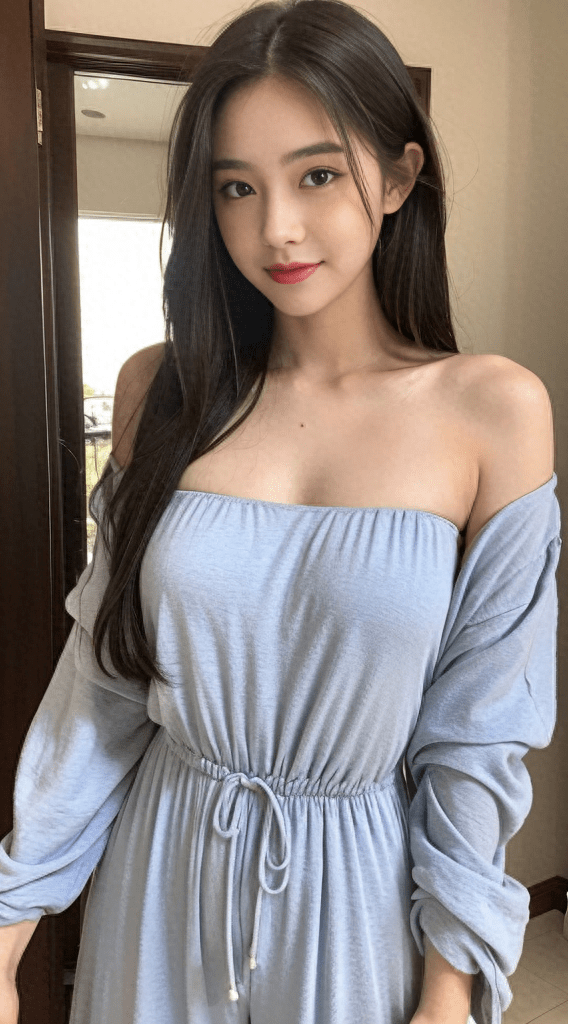 性感与科技的交集:ai美颜女性风抹胸潮流_时尚_美女_创新