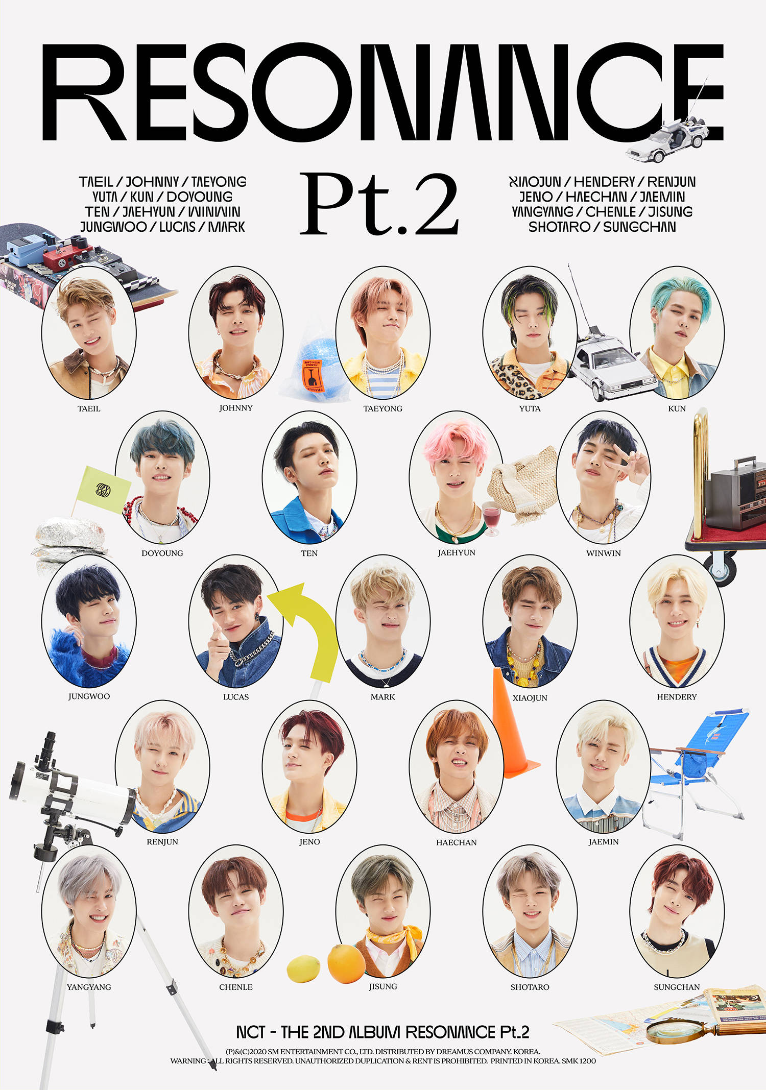 nct正规2辑pt.2日程海报公开引发热议!丰富内容令期待感up!