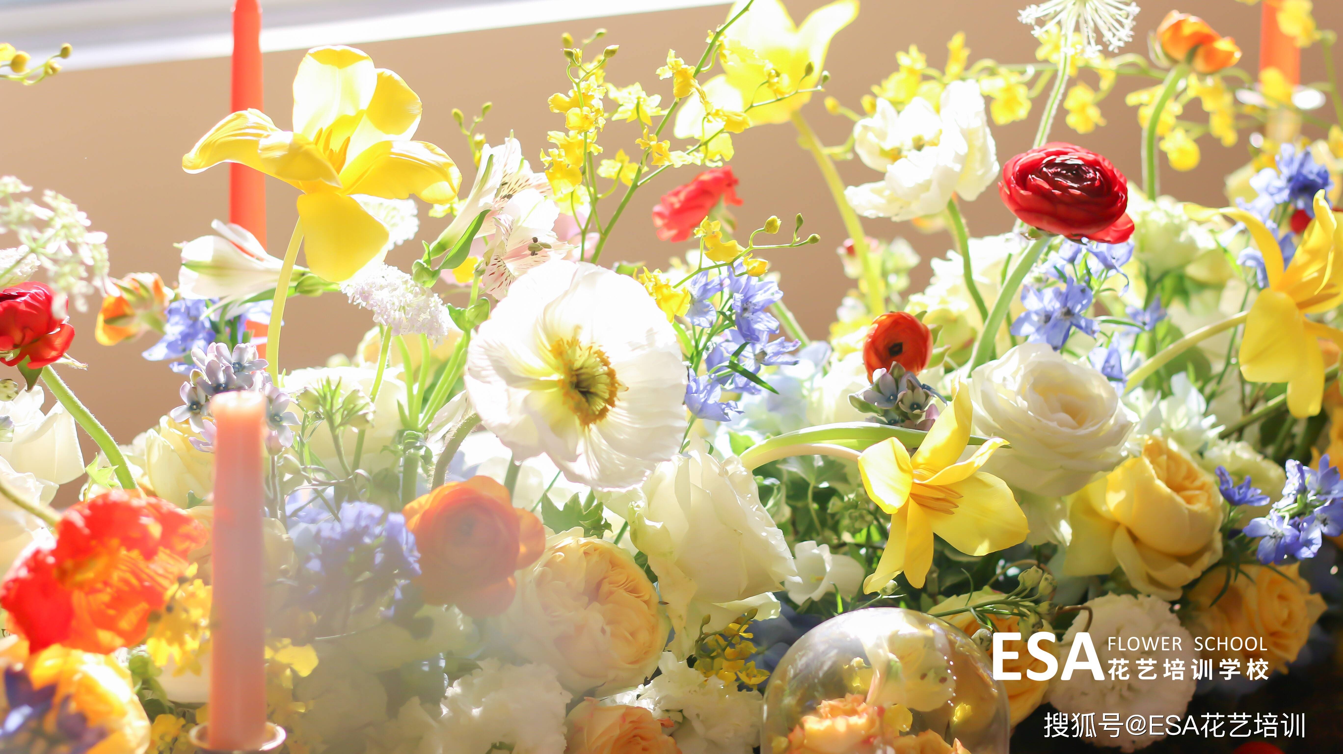 来一场冬日暖阳般的宴会花艺