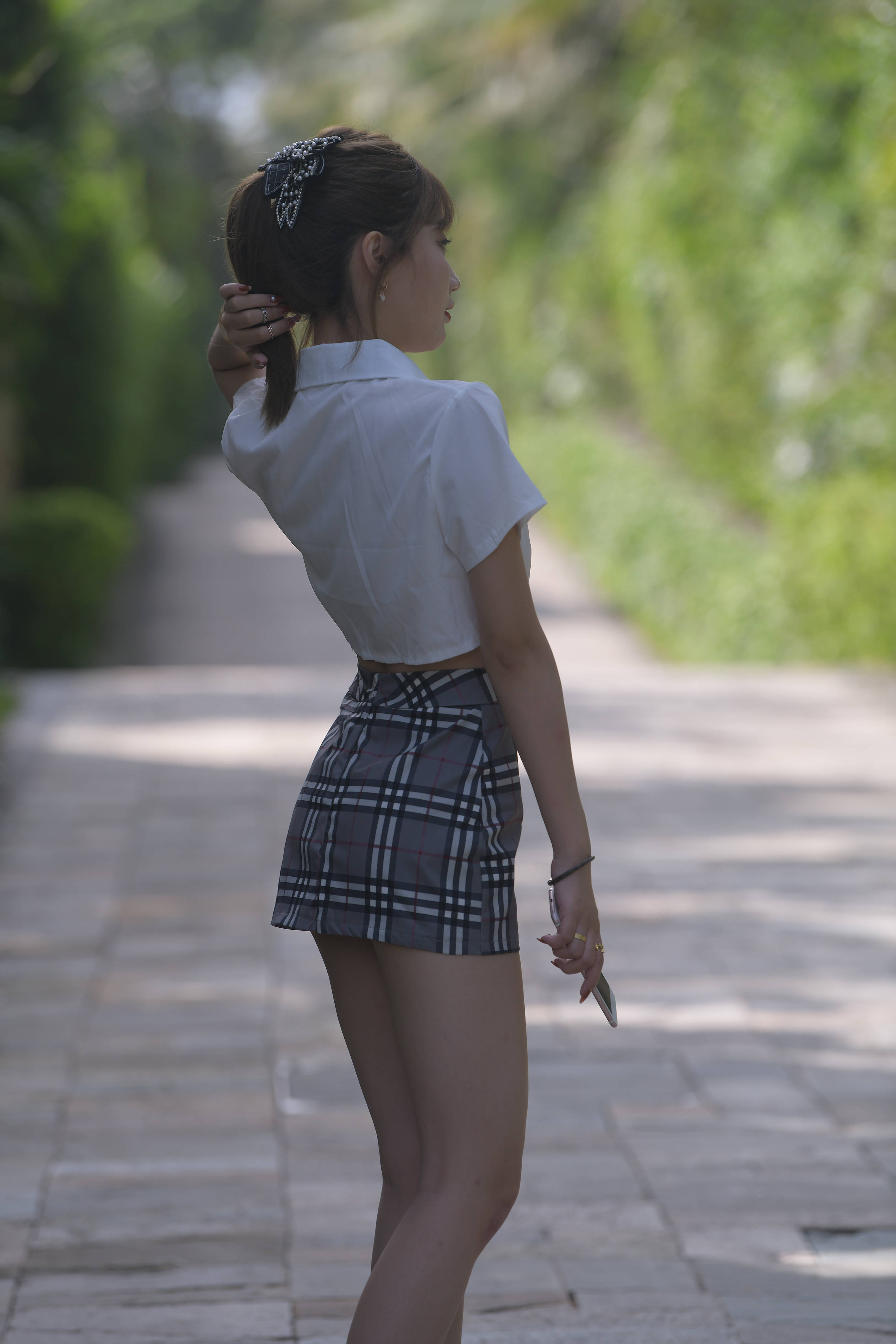 美少女青春范学生装够气派清爽又吸睛