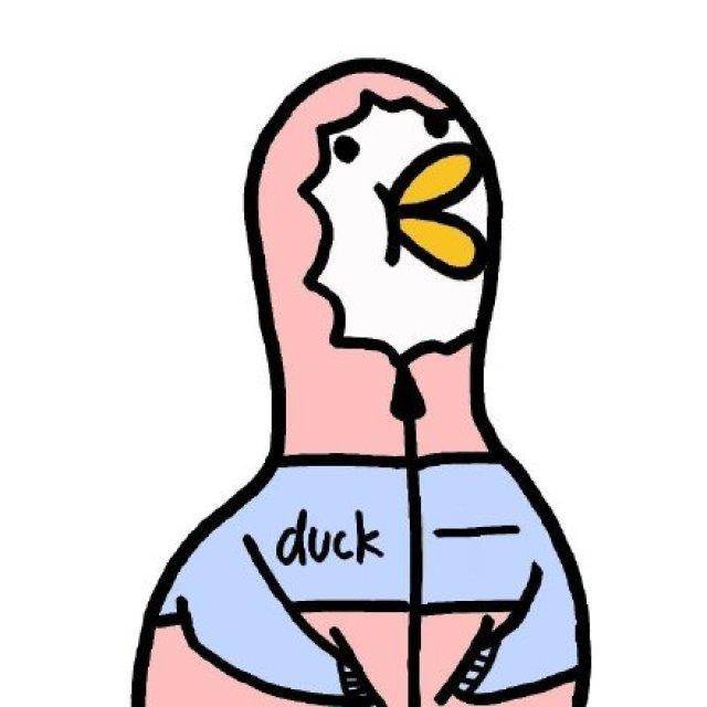 鸭鸭头像表情有人相爱有人看海有人网课两个多月划水不知悔改
