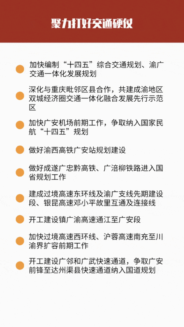 这组动图带你读懂广安市政府工作报告
