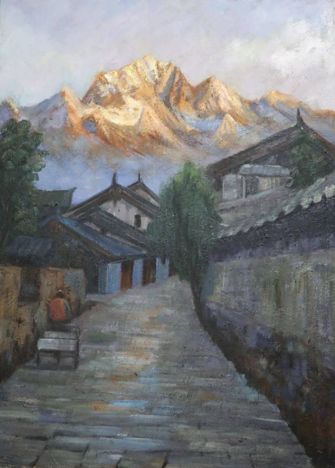 8年来从不售卖一幅画,这位蛰居丽江古城的画家竟是为了