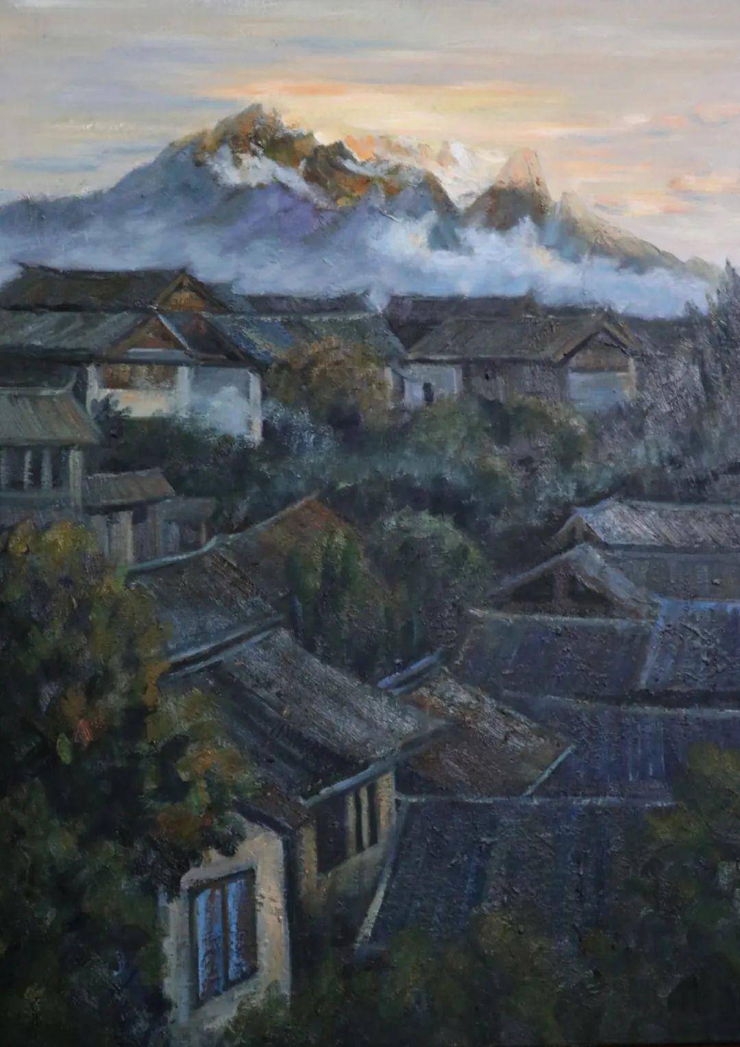 8年来从不售卖一幅画,这位蛰居丽江古城的画家竟是为了