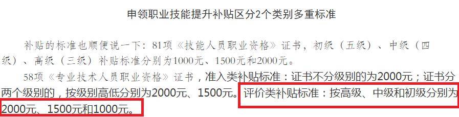 其他地區 北京市技能補貼申領條件放寬 目前對於會計證書的