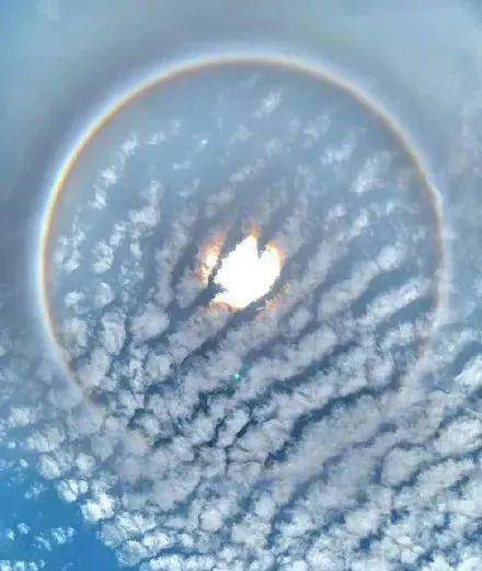 雷雨又要来,还有8级大风~_日晕