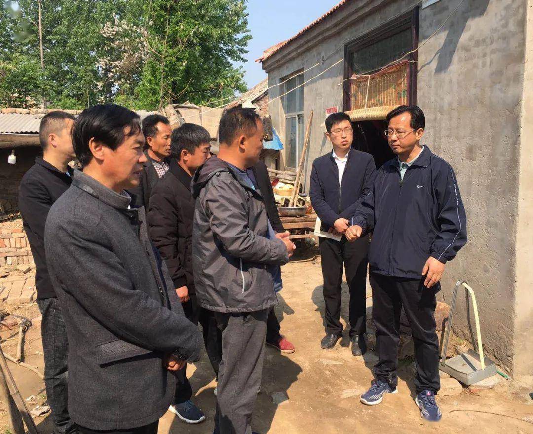 睢县县长曹广阔到白庙乡开展三五基层工作日活动