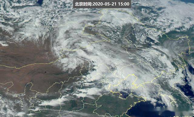 飑线来了密集馒头云进入华北局地白昼如夜气象台来者不善