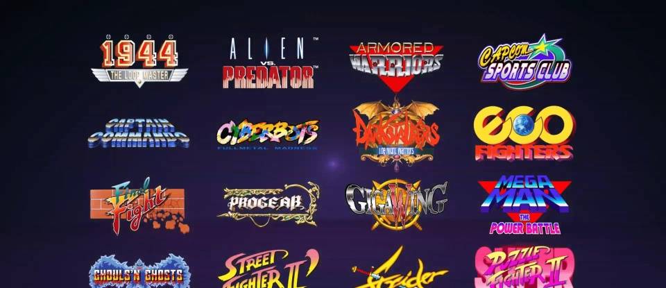 名称猜测,这很有可能是一款包含了 capcom 当年推出的街机类游戏作品