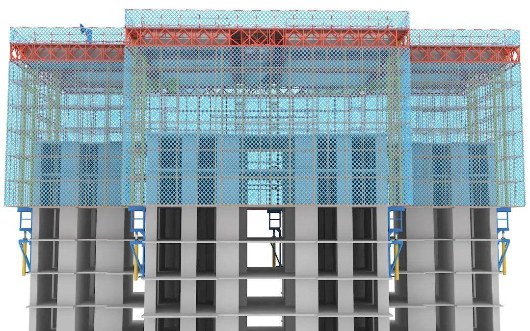 抢鲜看打造空中移动工厂中建三局首创住宅造楼机惊艳亮相