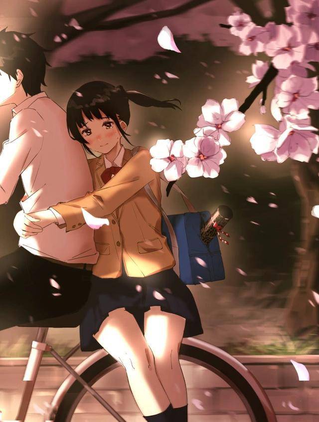 动漫壁纸夕阳下的你最美日本画师mamigo的插画作品