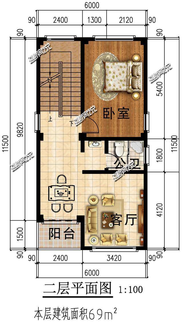 面宽6米建不好房?广东小伙35万建5层别墅