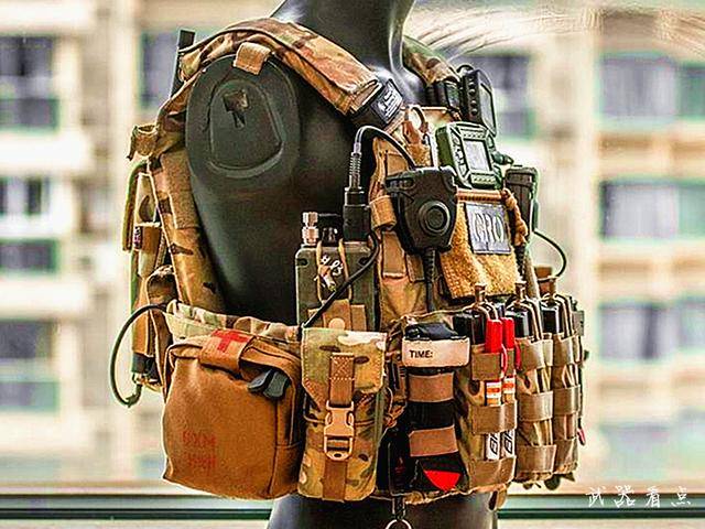 军事丨美军特种部队新战术背心,采用速.