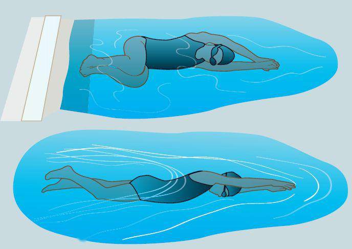 掌握翻滚转身要领,让你游泳更快一点!