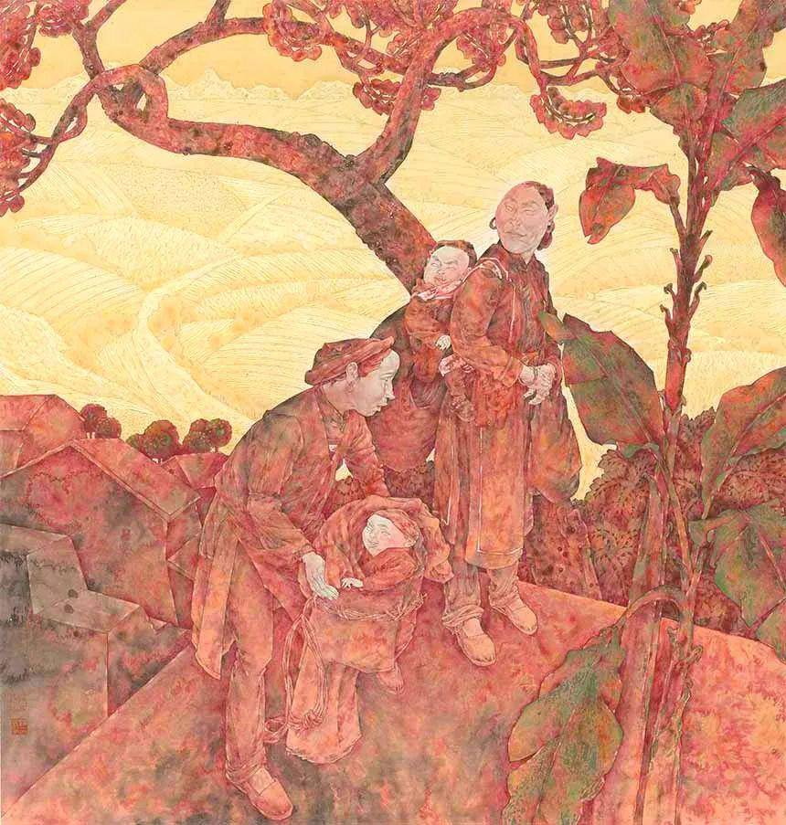 陈孟昕工笔画之工不是工匠之工