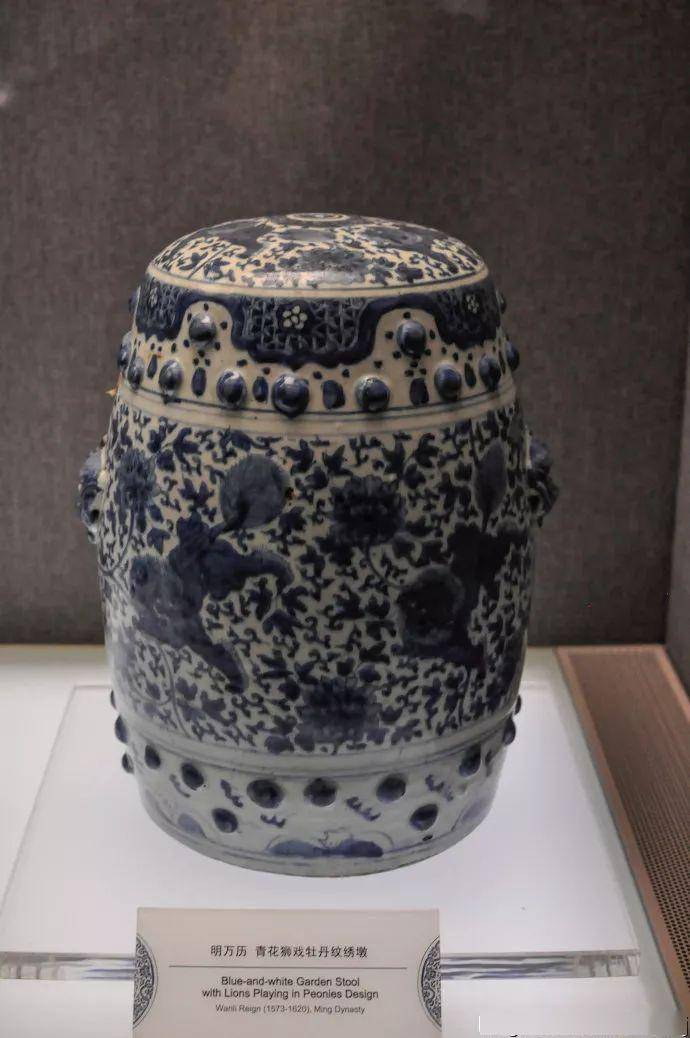 天津博物馆藏明代青花瓷欣赏_中国