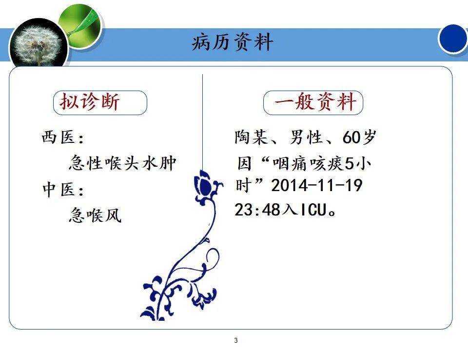 ppt一例喉头水肿病人的护理查房