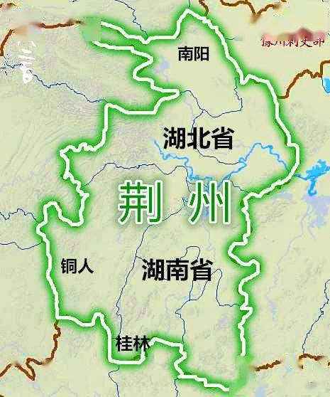 古代荆州地图图片